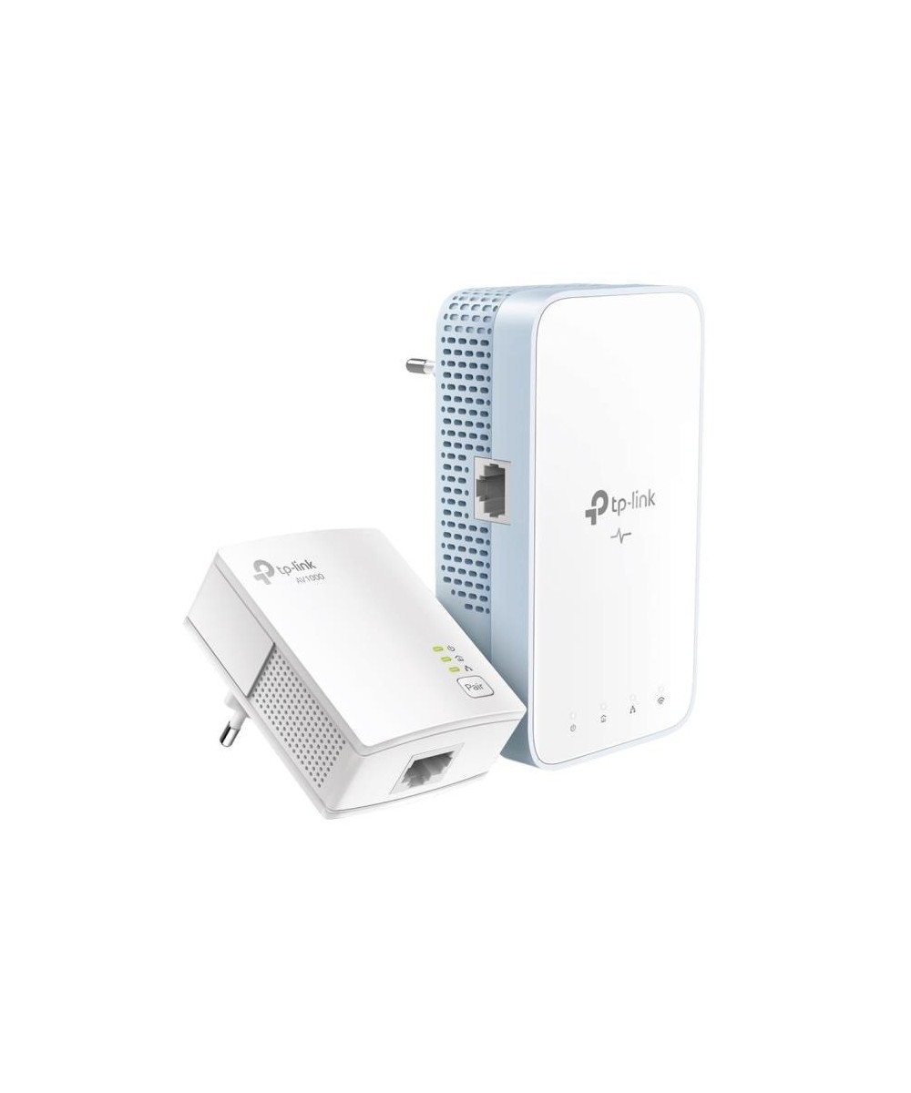 KIT ADATTATORE DI RETE POWERLINE TL-WPA7517 AV1000 WIFI AC750