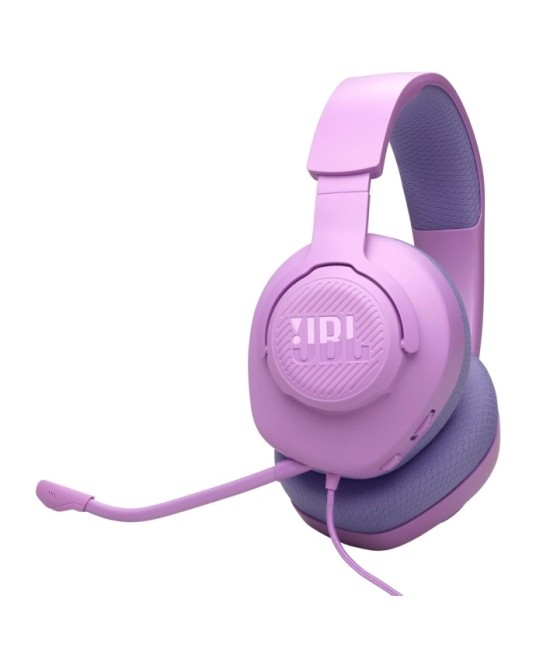 CUFFIA GAMING CON MICROFONO QUANTUM 100 VIOLA (JBLQTUM100M2PUR)