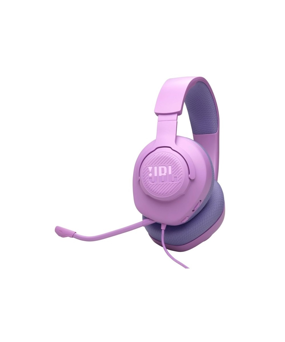 CUFFIA GAMING CON MICROFONO QUANTUM 100 VIOLA (JBLQTUM100M2PUR)
