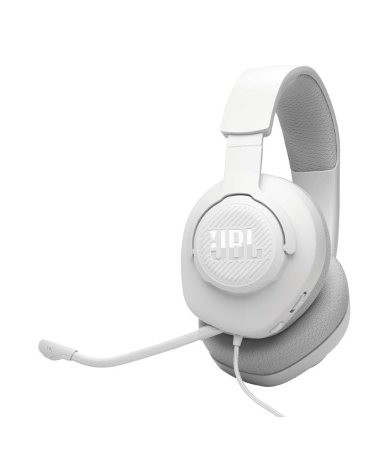 CUFFIA GAMING CON MICROFONO QUANTUM 100 BIANCO (JBLQTUM100M2WHT)
