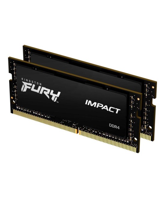 MEMORIA SO-DDR4 16 GB FURY IMPACT KIT PC3200 (2X8) (KF432S20IBK2/16)
