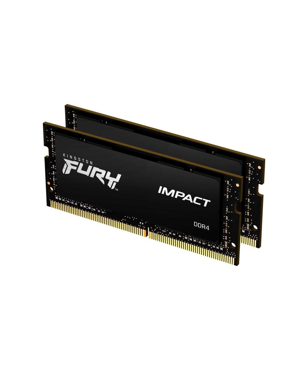 MEMORIA SO-DDR4 16 GB FURY IMPACT KIT PC3200 (2X8) (KF432S20IBK2/16)