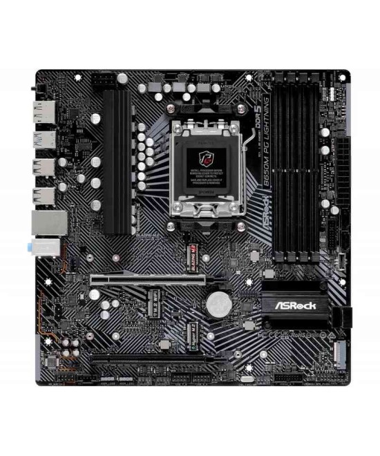 SCHEDA MADRE B650M PG LIGHTNING (90-MXBMV0-A0UAYZ) SK AM5