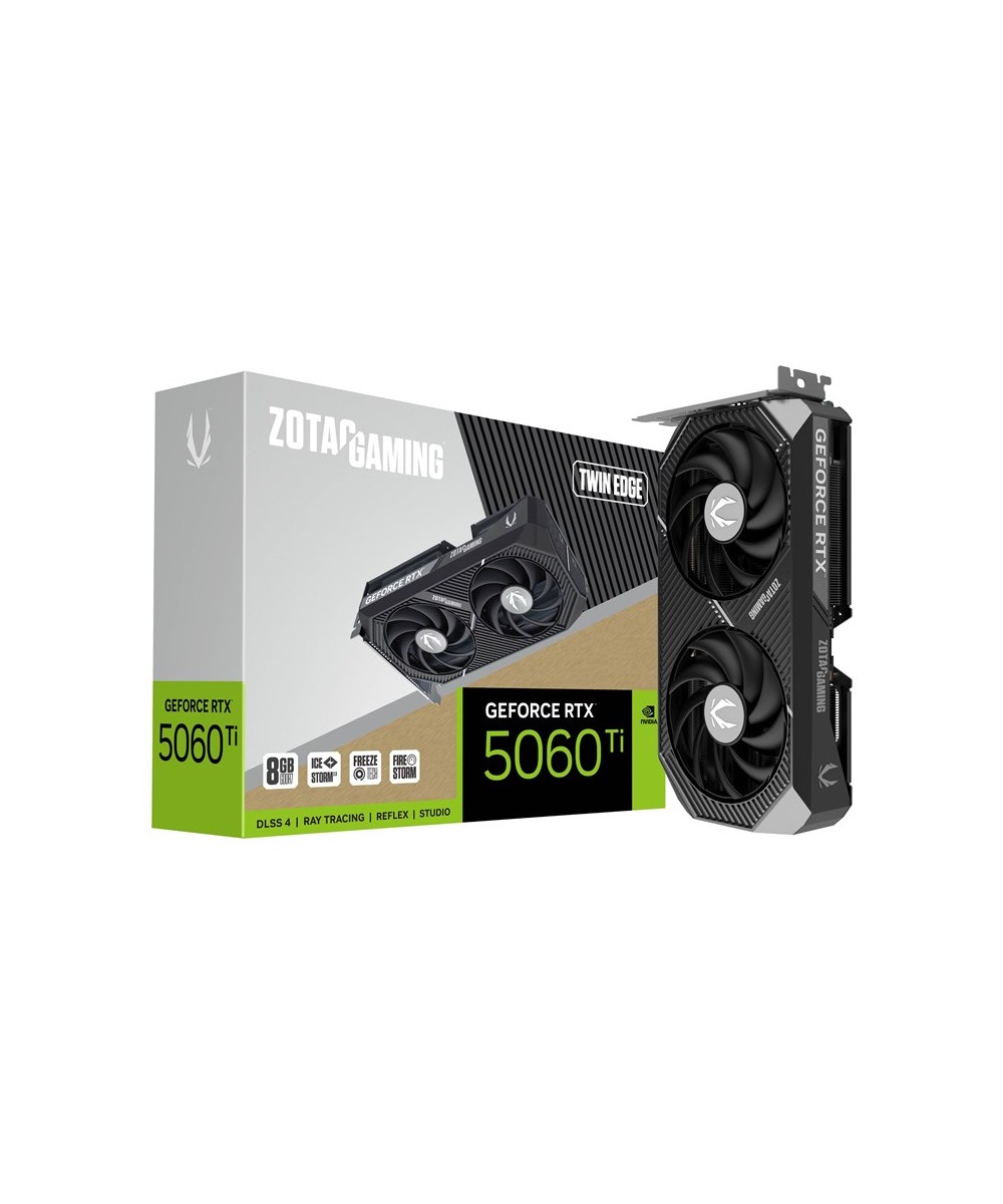 SCHEDA VIDEO GAMING GEFORCE RTX 5060 TI 8GB TWIN EDGE (ZT-B50610E-10M)