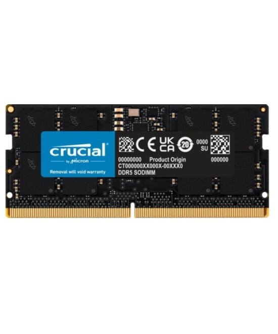 MEMORIA SO-DDR5 16 GB PC5600 (1X16) (CT16G56C46S5)