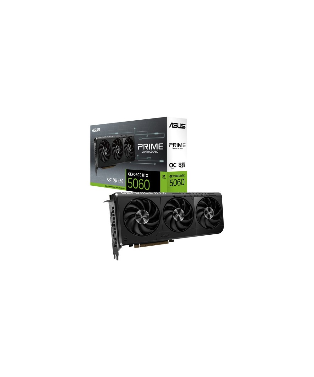 SCHEDA VIDEO GEFORCE PRIME RTX 5060 OC 8 GB GDDR7 (90YV0N10-M0NA00)