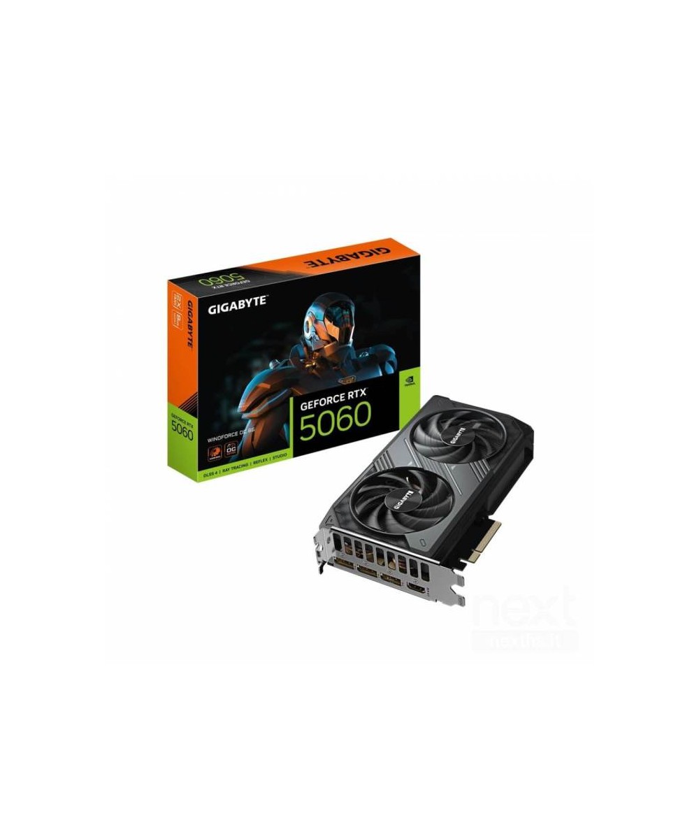 SCHEDA VIDEO GAMING GEFORCE RTX 5060 WINDFORCE OC 8GB (GV-N5060WF2OC-8