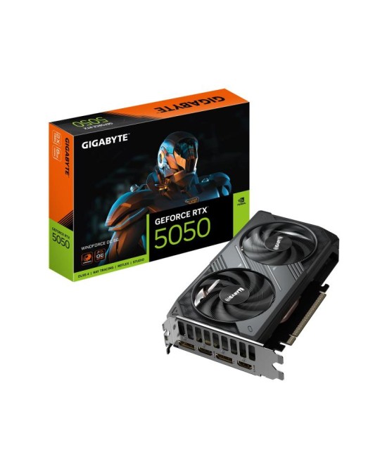 SCHEDA VIDEO GEFORCE RTX 5050 WINDFORCE OC 8GB (GV-N5050WF2OC-8GD)