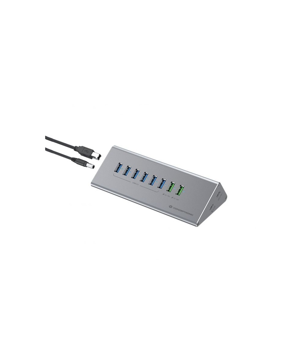 CARICATORE HUB USB 3.0 10-IN-1 60W (HUBBIES18G)