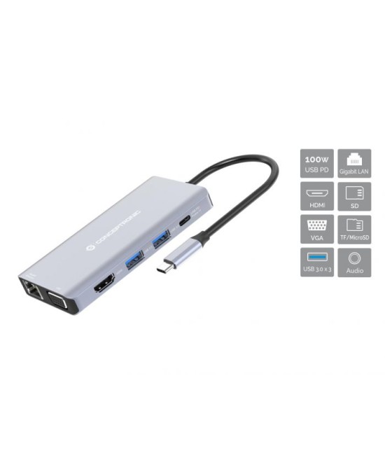 DOCKING STATION DONN20G 10-IN-1