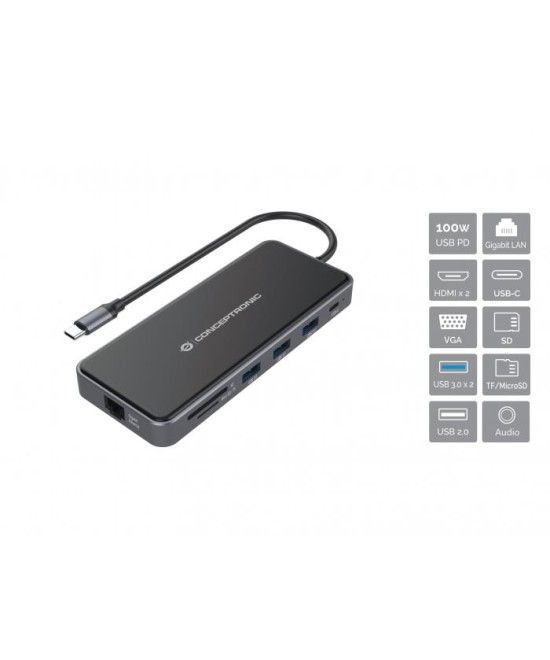 DOCKING STATION DONN15G 12-IN-1