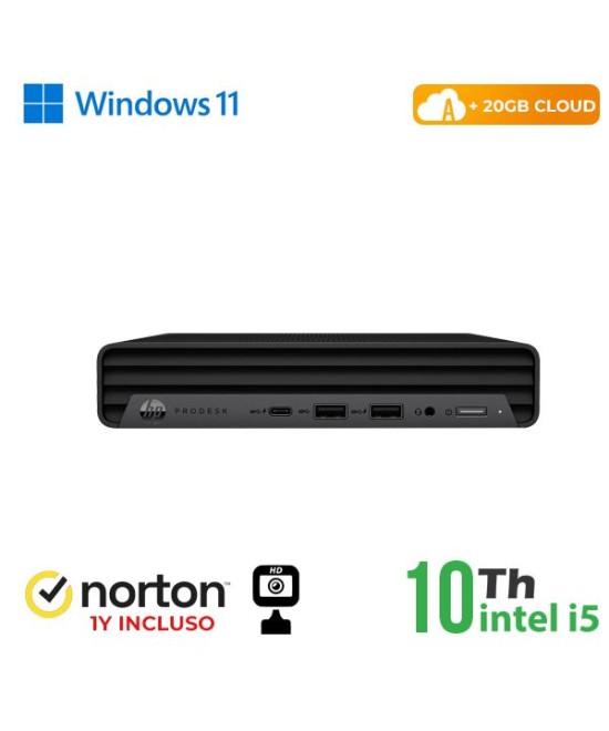 PC HP 600-800 G5 MINI PC INTEL CORE I5-9 GEN. 8GB 256GB SSD WINDOWS 11