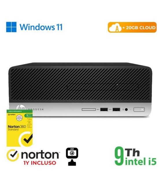PC HP 400-600 G5 SFF INTEL CORE I5-9X00 8GB 256GB SSD WINDOWS 11 PRO +