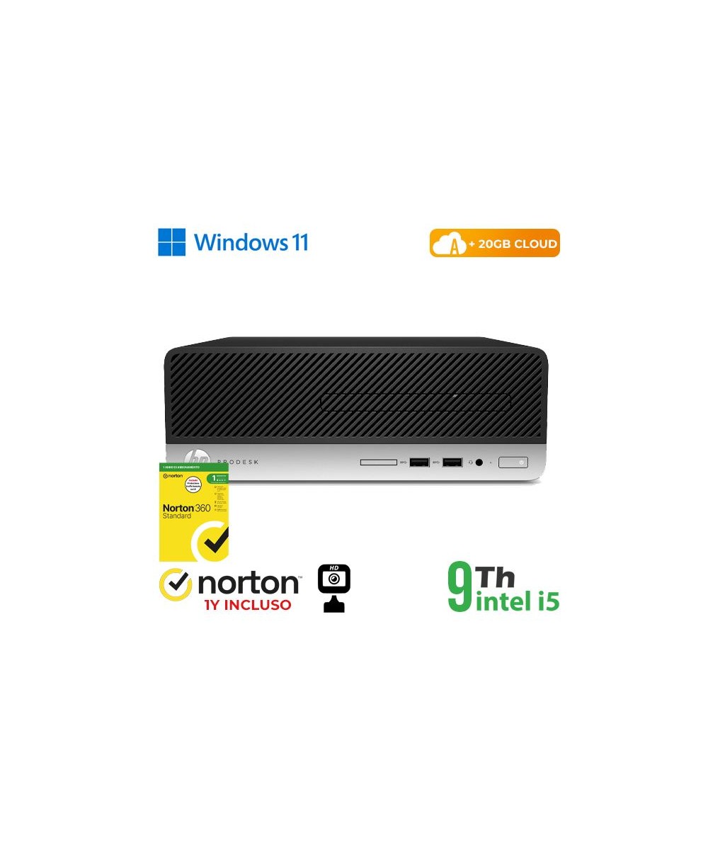 PC HP 400-600 G5 SFF INTEL CORE I5-9X00 8GB 256GB SSD WINDOWS 11 PRO +