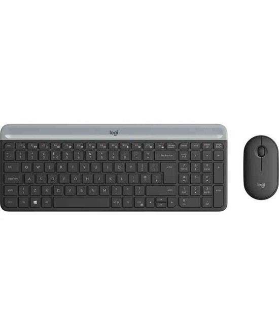 KIT MK470 TASTIERA + MOUSE NANO WIRELESS COMBO NERO (920-009196)