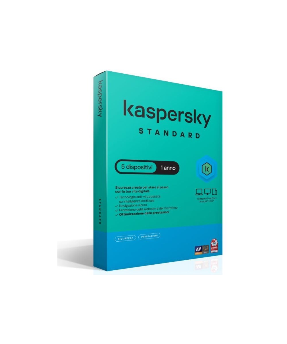 SOFTWARE SUPERSLIMBOX STANDARD ANTIVIRUS FIREWALL 1 ANNO 5 DISPOSITIVI