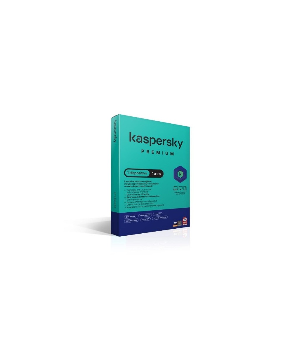 SOFTWARE ANTIVIRUS PREMIUM 1 ANNO 1 DISPOSITIV0 SLIMBOX (KL1047T5AFS-S