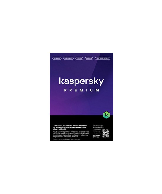 SOFTWARE ANTIVIRUS PREMIUM 1 ANNO 3 DISPOSITIVI ENVELOPE (KL1047T5CFS-