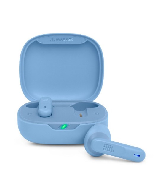 AURICOLARI BLUETOOTH WAVE FLEX + CUSTODIA RICARICA - COLORE BLUE (JBLW