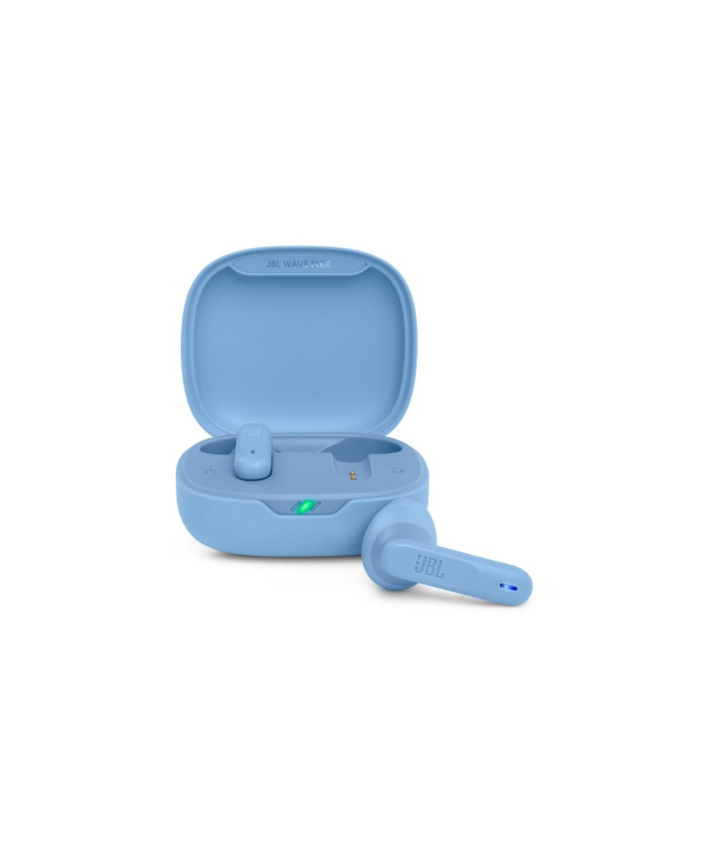 AURICOLARI BLUETOOTH WAVE FLEX + CUSTODIA RICARICA - COLORE BLUE (JBLW