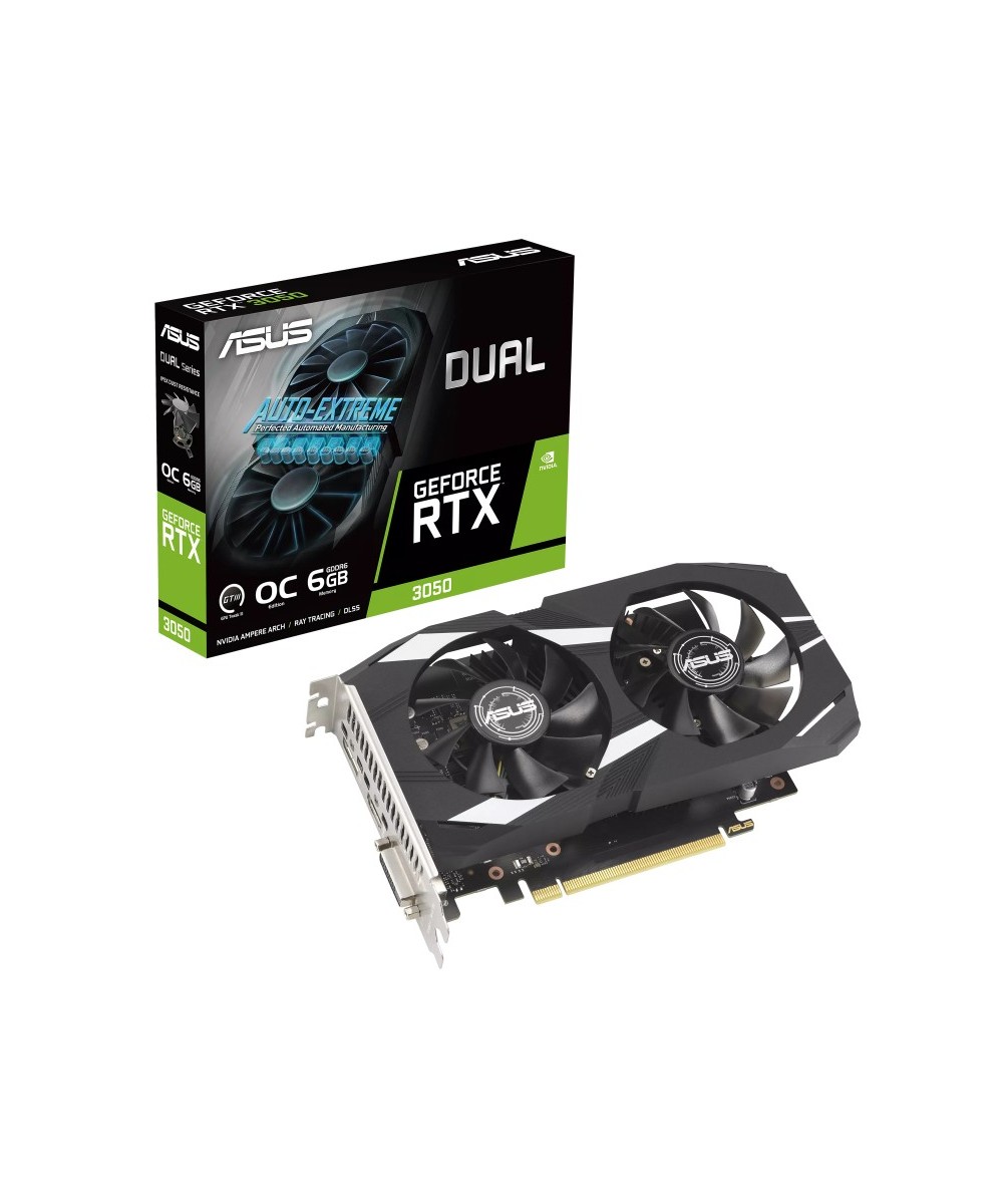 SCHEDA VIDEO RTX 3050 6 GB DUAL OC (90YV0K60-M0NA00)