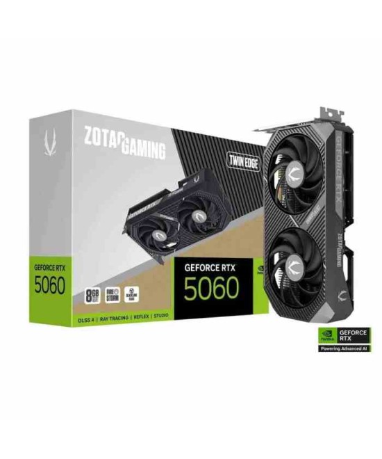 SCHEDA VIDEO GEFORCE GAMING RTX 5060 8 GB TWIN EDGE GDDR7 (ZT-B50600E-