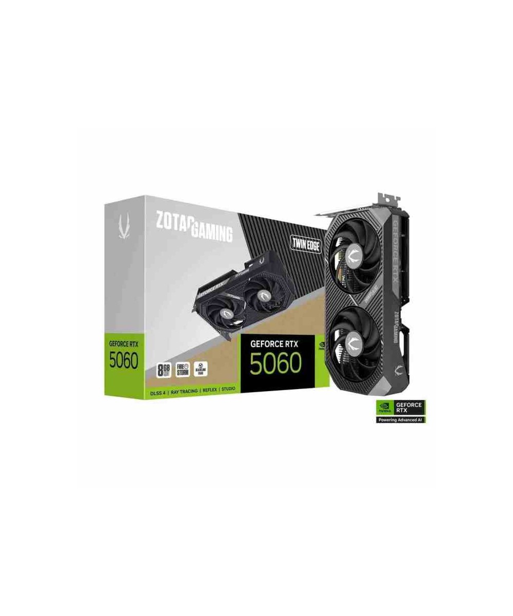 SCHEDA VIDEO GEFORCE GAMING RTX 5060 8 GB TWIN EDGE GDDR7 (ZT-B50600E-