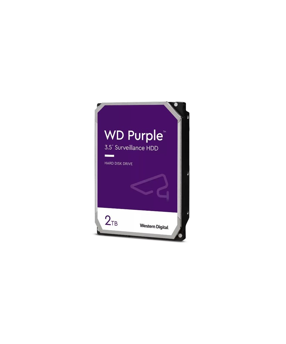 HARD DISK PURPLE 2 TB SATA 3 3.5" (WD23PURZ)