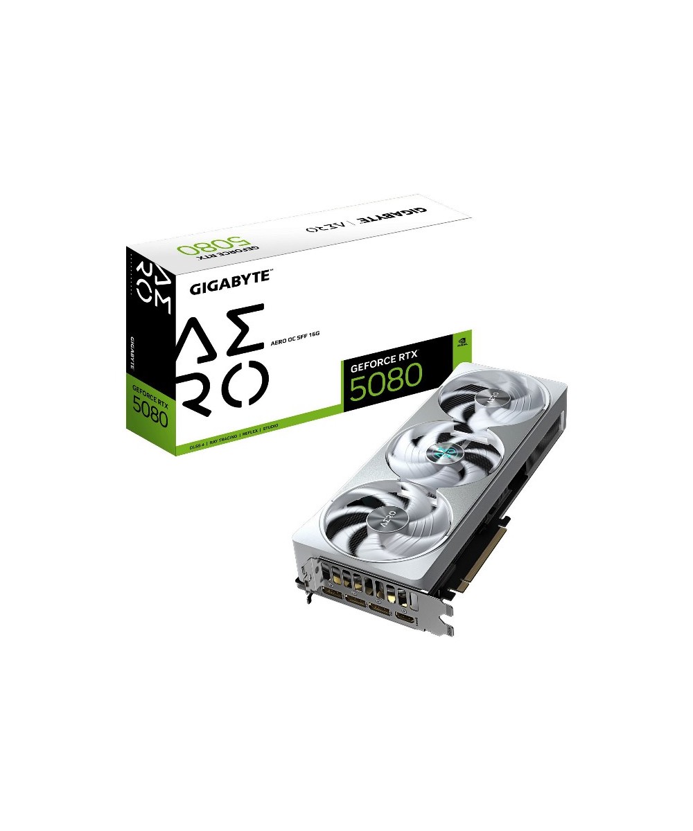 SCHEDA VIDEO GEFORCE RTX 5080 16 GB AERO OC SFF GDDR7 (GV-N5080AERO OC