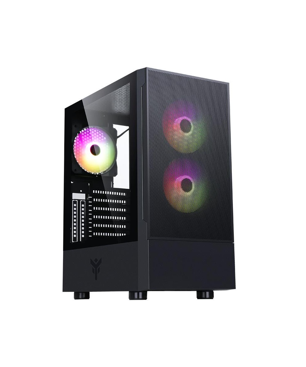 CASE GAMING SIISBE 3.0 ITGCASIB30 - NO ALIMENTATORE - NERO