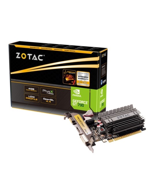 SCHEDA VIDEO GEFORCE GT730 4 GB ZONE EDITION PCI-E (ZT-71115-20L)