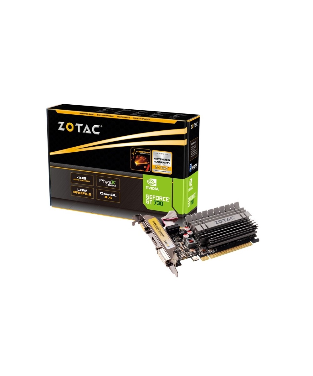 SCHEDA VIDEO GEFORCE GT730 4 GB ZONE EDITION PCI-E (ZT-71115-20L)