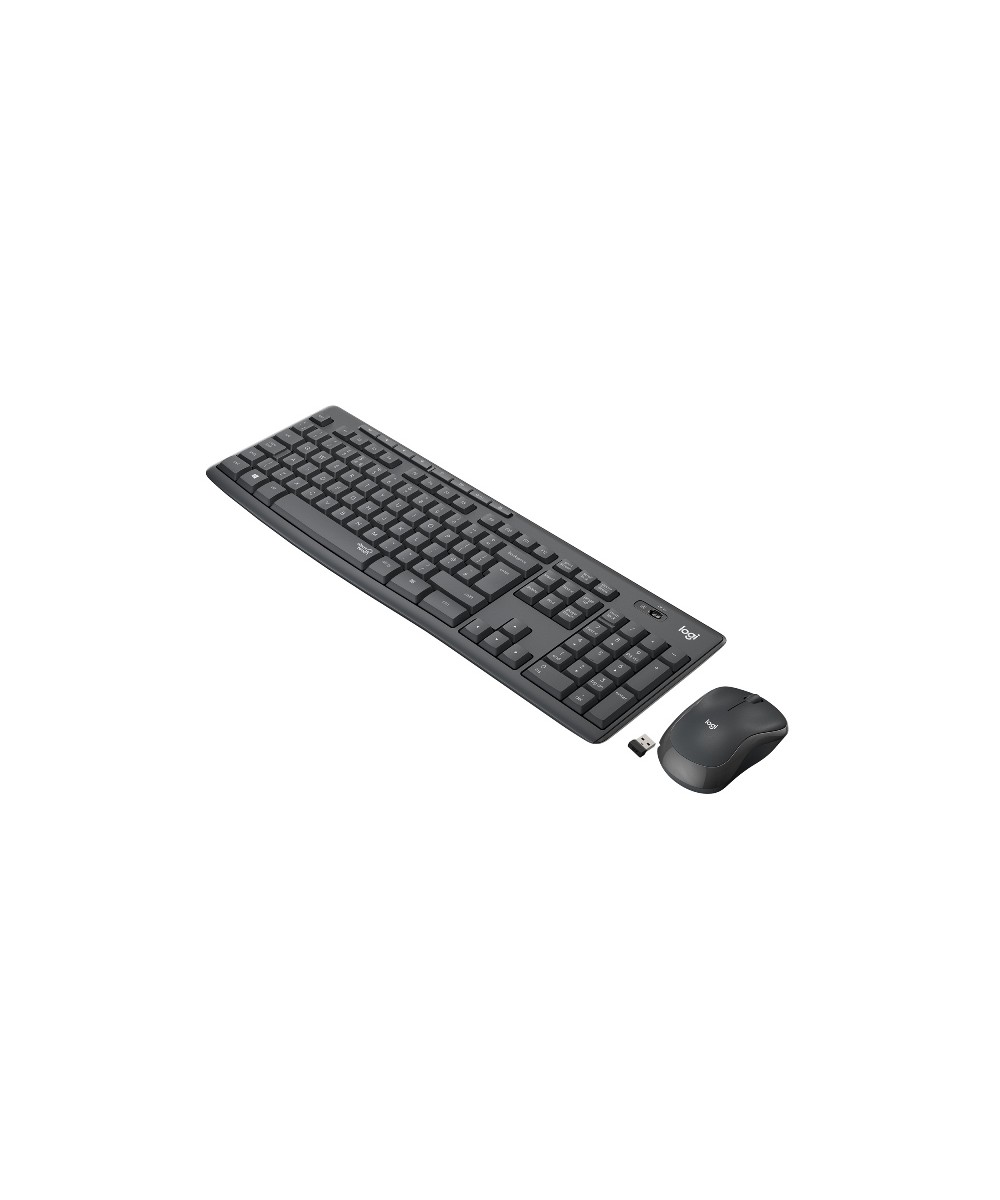 KIT MK295 TASTIERA + MOUSE WIRELESS NERA (920-009797)