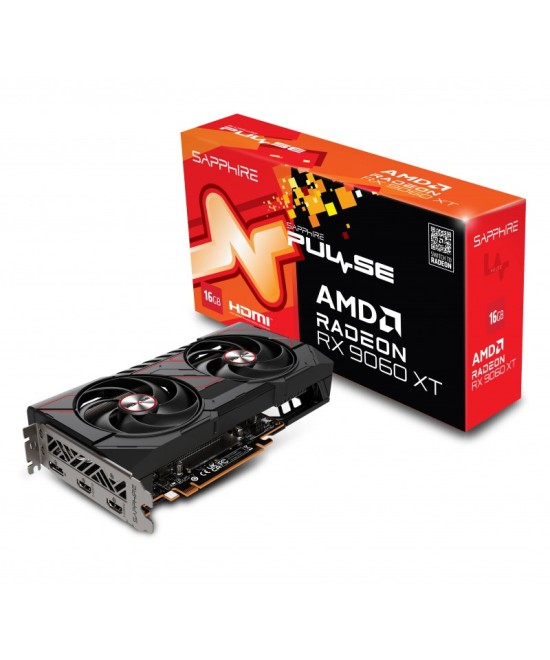 SCHEDA VIDEO RADEON RX9060 XT AMD PULSE OC DDR6 16GB (11350-03-20G)