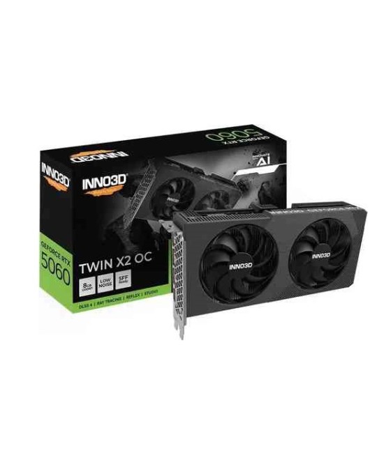 SCHEDA VIDEO GEFORCE RTX 5060 8 GB TWIN X2 OC GDDR7 (N50602-08D7X-1950