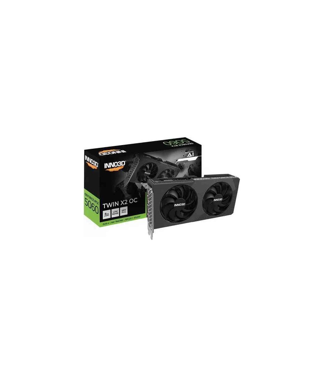 SCHEDA VIDEO GEFORCE RTX 5060 8 GB TWIN X2 OC GDDR7 (N50602-08D7X-1950
