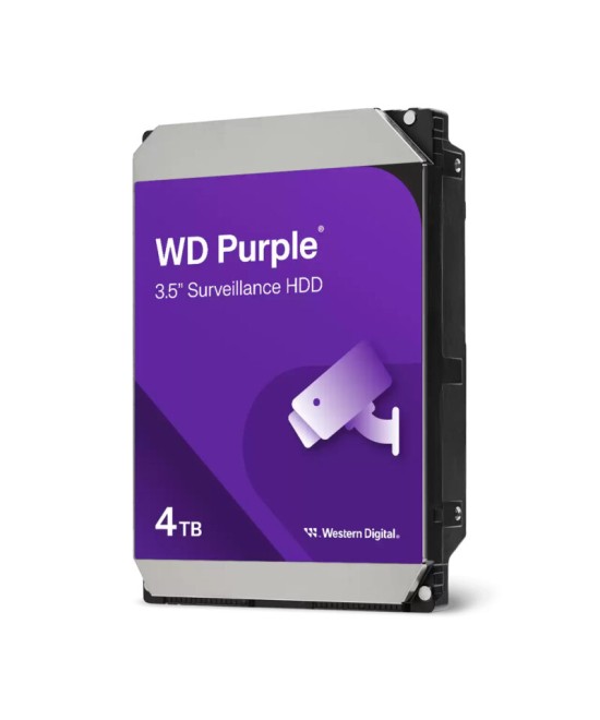HARD DISK PURPLE 4 TB SATA 3 3.5" (WD44PURZ)
