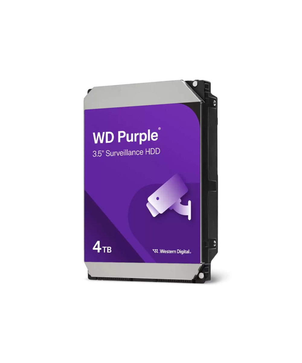 HARD DISK PURPLE 4 TB SATA 3 3.5" (WD44PURZ)