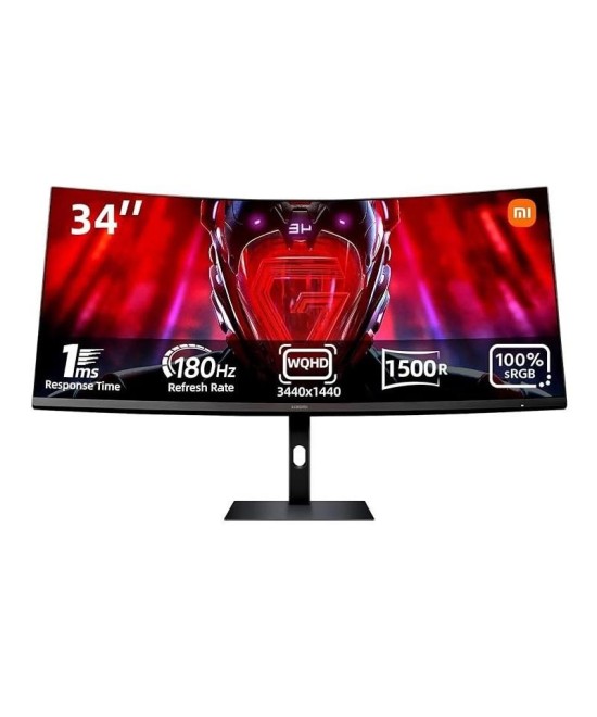 MONITOR 34" GAMING G34WQI 2026 LED QUAD HD 3440X1440 CURVO