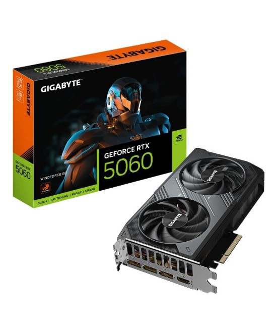 SCHEDA VIDEO GAMING GEFORCE RTX 5060 WINDFORCE 8GB (GV-N5060WF2-8GD)