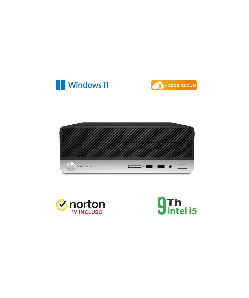 PC HP 600 G5 SFF INTEL CORE I5-9 GEN 16GB 128GB SSD + 500GB HDD WINDOW