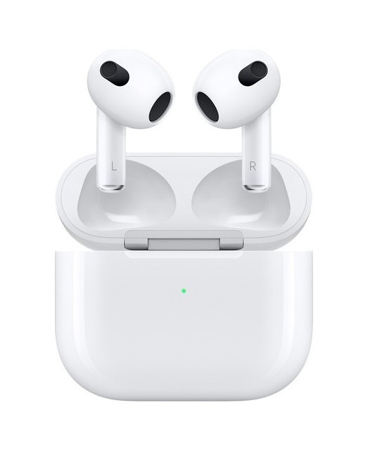 AURICOLARI AIRPODS 3A (TERZA GENERAZ.) MPNY3ZM/A BIANCO CON CUSTODIA D