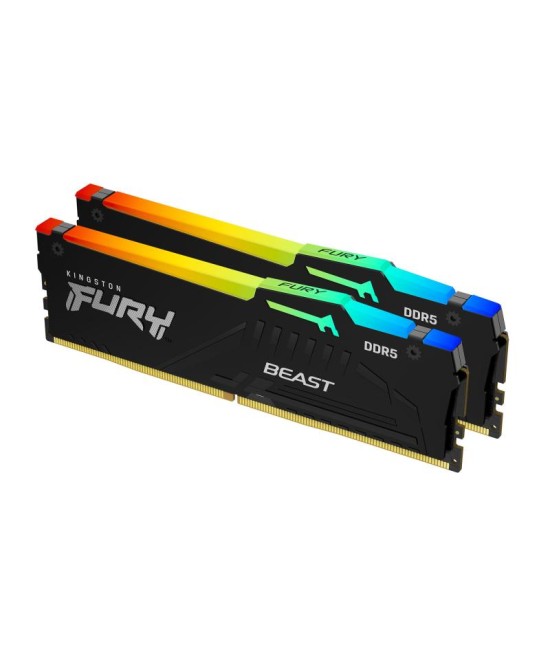 MEMORIA DDR5 32 GB KIT FURY BEAST PC6000 MHZ (2X16) (KF560C36BBE2AK2-3