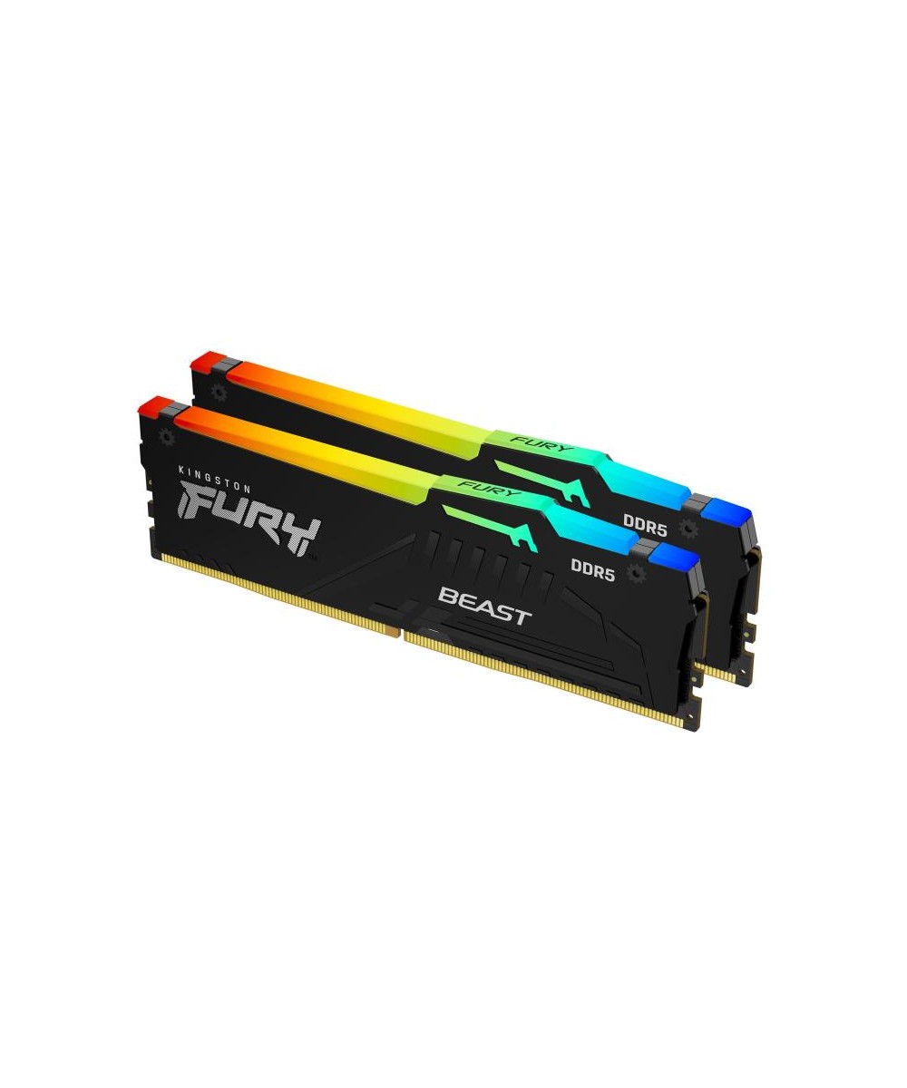 MEMORIA DDR5 32 GB KIT FURY BEAST PC6000 MHZ (2X16) (KF560C36BBE2AK2-3