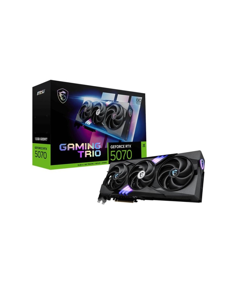 SCHEDA VIDEO GEFORCE RTX 5070 GAMING 12G TRIO 12GB (V532-019R)