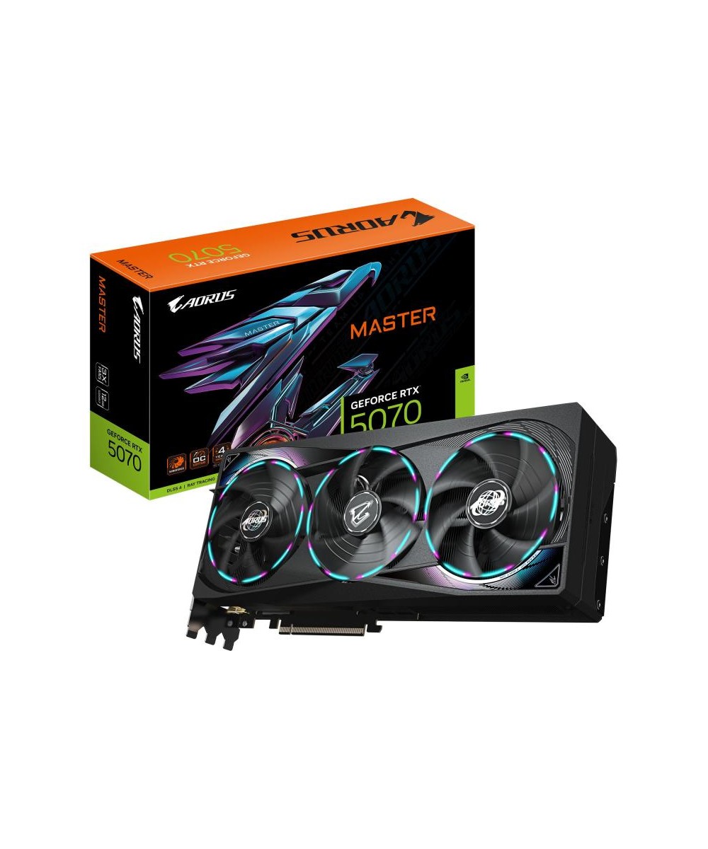 SCHEDA VIDEO GEFORCE RTX 5070 AORUS MASTER 12 GB (GV-N5070AORUS M-12GD