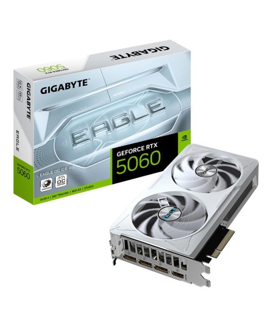 SCHEDA VIDEO GAMING GEFORCE RTX 5060 EAGLE OC ICE 8GB (GV-N5060EAGLEOC