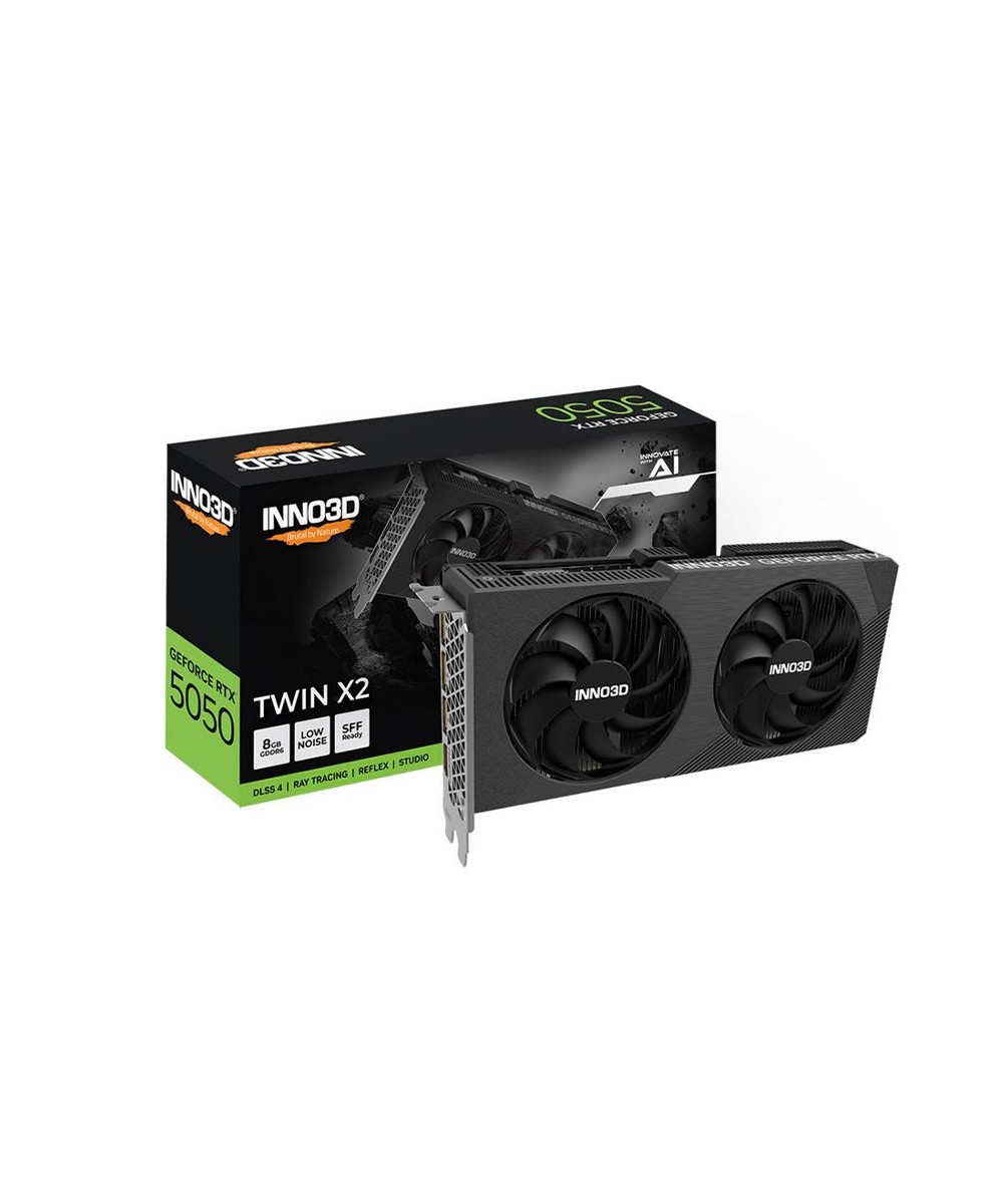 SCHEDA VIDEO GEFORCE RTX 5050 TWIN X2 8 GB (N50502-08D6-174071N)