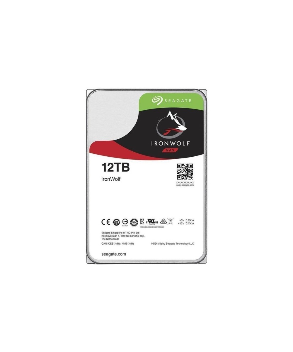 HARD DISK 12 TB IRONWOLF SATA 3 3.5" NAS (ST12000VN0008)