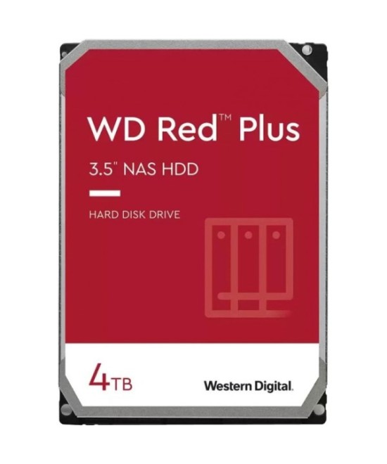 HARD DISK RED PLUS 4 TB NAS SATA 3 3.5 (WD40EFPX)